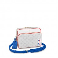 Louis Vuitton LVXNBA NIL MESSENGER Monogram Antarctica High