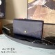 Louis Vuitton SARAH WALLET Monogram Empreinte M61182 Navy High