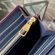 Louis Vuitton SARAH WALLET Monogram Empreinte M61182 Navy High