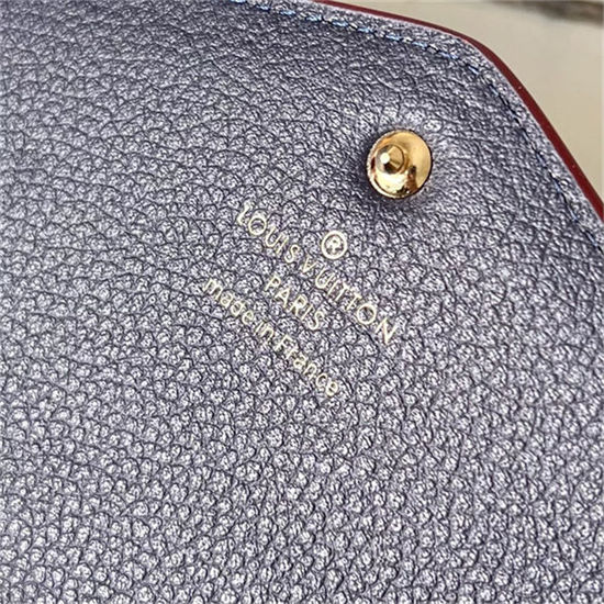 Louis Vuitton SARAH WALLET Monogram Empreinte M61182 Navy High