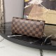 Louis Vuitton SARAH WALLET Damier Ebène coated canvas N47022 High