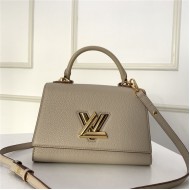 Louis Vuitton TWIST ONE HANDLE PM Greige High