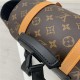 Louis Vuitton CHRISTOPHER PM Backpack Giant Damier Ebene High