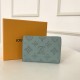 Louis Vuitton Porte-Monnaie Anaé COIN PURSE Vert Lagon High