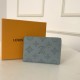 Louis Vuitton Porte-Monnaie Anaé COIN PURSE Lt Blue High