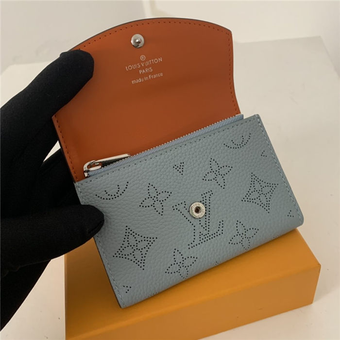 Louis Vuitton Porte-Monnaie Anaé COIN PURSE Lt Blue High