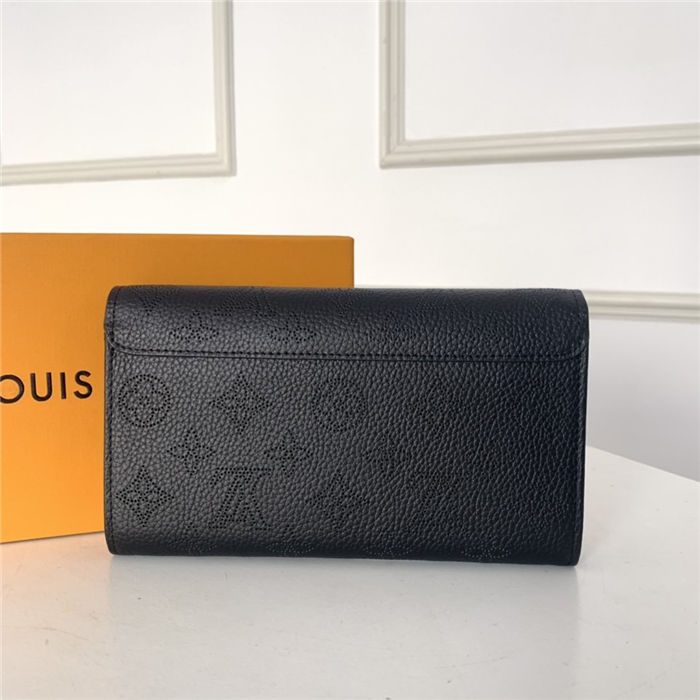 Louis Vuitton IRIS WALLET Mahina Black High