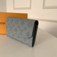 Louis Vuitton IRIS WALLET Mahina Lt Blue High