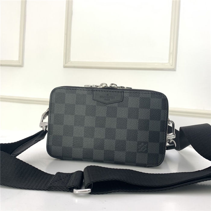 Louis Vuitton ALPHA WEARABLE WALLET Black High