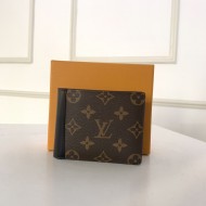 Louis Vuitton MULTIPLE WALLET Monogram Macassar High