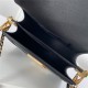 Louis Vuitton DAUPHINE MM Epi Black High