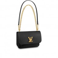 Louis Vuitton LOCKME CHAIN PM Black High