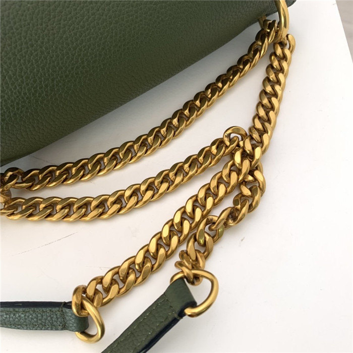 Louis Vuitton LOCKME CHAIN PM Khaki Green High