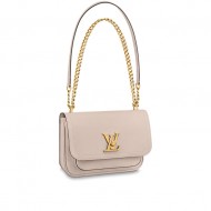 Louis Vuitton LOCKME CHAIN PM Griege High