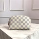 Louis Vuitton COSMETIC POUCH PM Damier Azur High