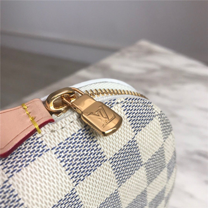 Louis Vuitton COSMETIC POUCH PM Damier Azur High