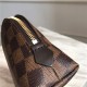 Louis Vuitton COSMETIC POUCH GM Damier Ebene N47353 High