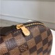 Louis Vuitton COSMETIC POUCH GM Damier Ebene High