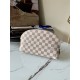 Louis Vuitton COSMETIC POUCH GM Damier Azur N47353 High