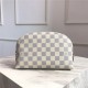 Louis Vuitton COSMETIC POUCH GM Damier Azur High