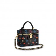 Louis Vuitton GAME ON VANITY PM BAG Black High