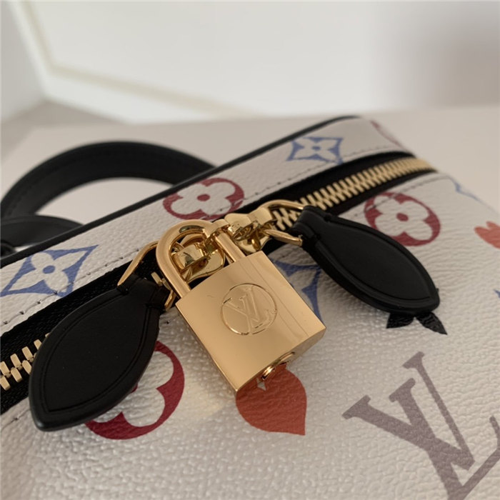 Louis Vuitton GAME ON VANITY PM BAG White High