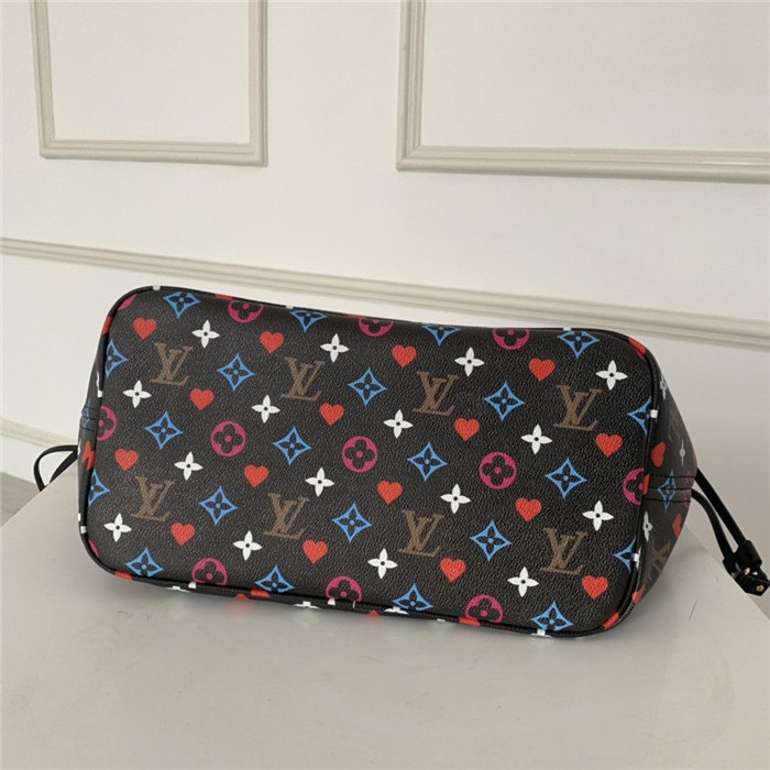 Louis Vuitton GAME ON NEVERFULL MM Black High