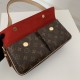 Louis Vuitton Viva Cite Monogram Shoulder Bag Brown High