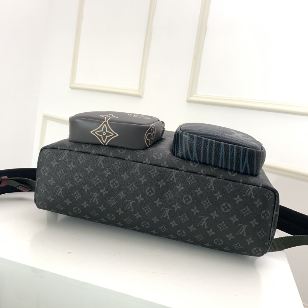 Louis Vuitton MULTIPOCKET BACKPACK Monogram Eclipse High