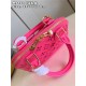 Louis Vuitton Alma BB Bag Calfskin Monogram Embroidrey M22878 Fuchsia High