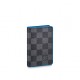 Louis Vuitton POCKET ORGANISER Damier Graphite Blue High