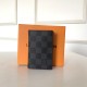 Louis Vuitton POCKET ORGANISER Damier Graphite Red High