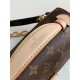 Louis Vuitton POCHETTE MÉTIS EAST WEST Monogram coated canvas M46279 High