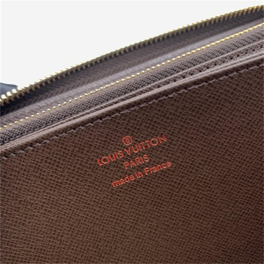 Louis Vuitton ZIPPY WALLET Damier Ebene Holiday High