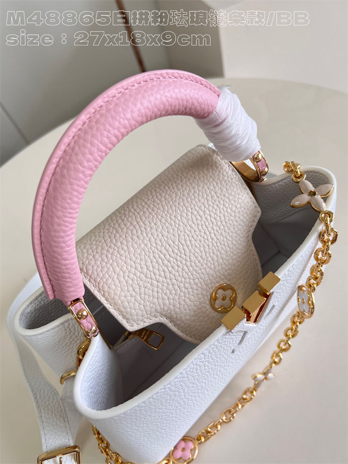 Louis Vuitton Capucines BB Taurillon leather M48865 Pink High