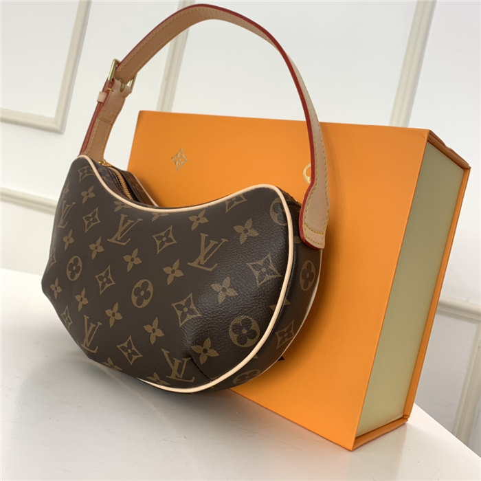 Louis Vuitton POCHETTE CROISSANT Shoulder Bag Monogram High