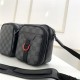 Louis Vuitton UTILITY Messenger Damier Graphite High