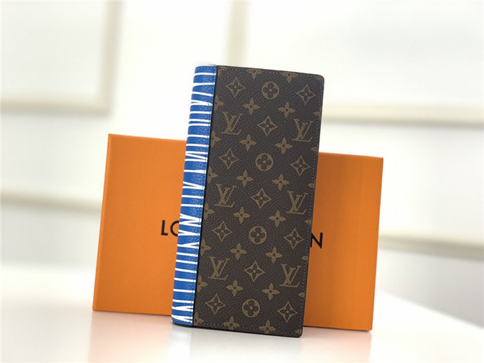 Louis Vuitton BRAZZA WALLET Monogram High