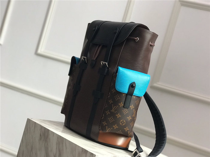 Louis Vuitton CHRISTOPHER PM Epi Brown High