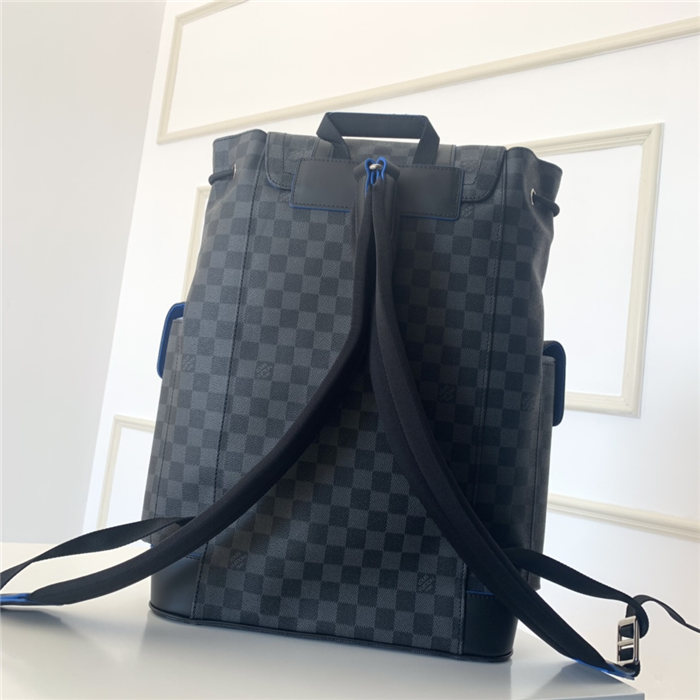 Louis Vuitton CHRISTOPHER PM Damier Graphite High