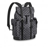 Louis Vuitton CHRISTOPHER PM Damier Graphite High