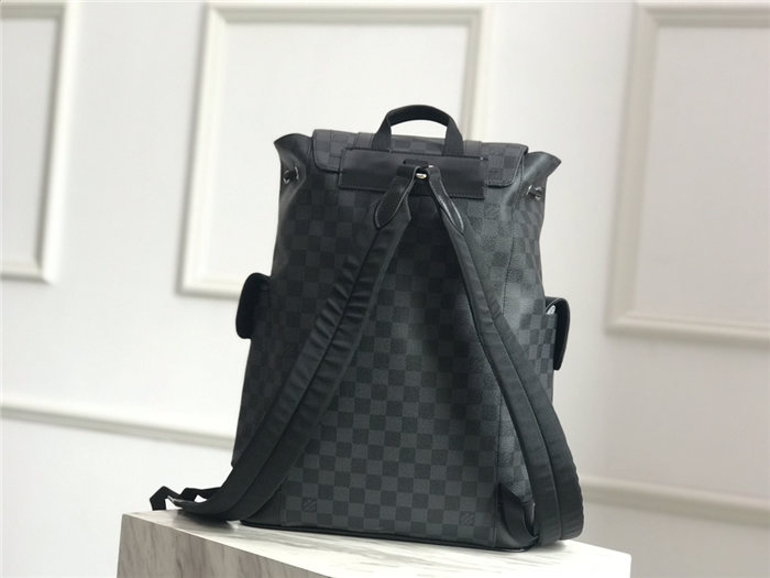 Louis Vuitton CHRISTOPHER PM Damier Graphite High