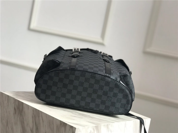 Louis Vuitton CHRISTOPHER PM Damier Graphite High