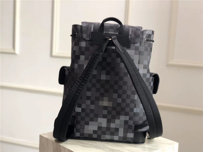 Louis Vuitton CHRISTOPHER PM Pixel Grey High