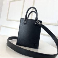 Louis Vuitton PETIT SAC PLAT Epi Black High