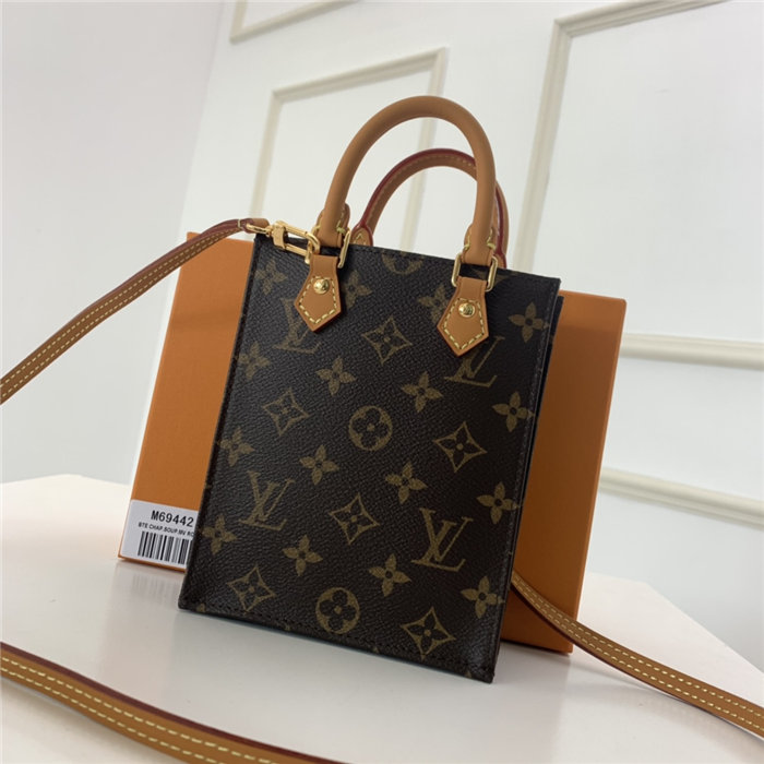 Louis Vuitton PETIT SAC PLAT Monogram High