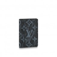 Louis Vuitton POCKET ORGANIZER Monogram Pastel Noir High