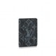 Louis Vuitton POCKET ORGANIZER Monogram Pastel Noir High