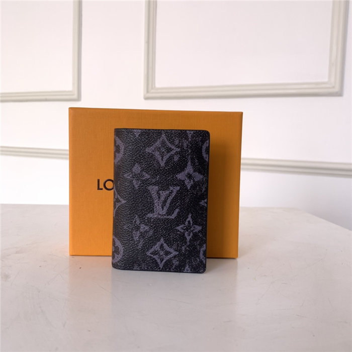 Louis Vuitton POCKET ORGANIZER Monogram Pastel Noir High