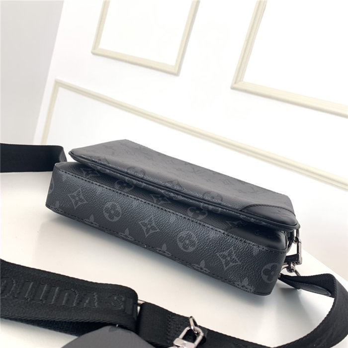 Louis Vuitton TRIO MESSENGER Monogram Eclipse&Reverse High